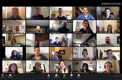 Screenshot of Better Living live group training discussion 